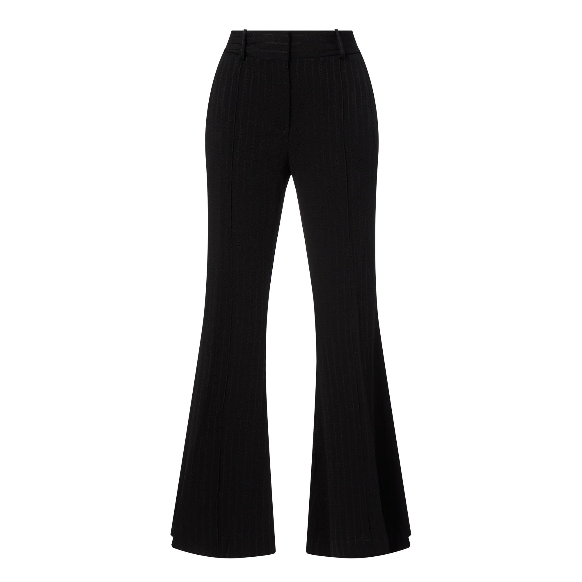 Charles High-Waisted Flared Trousers